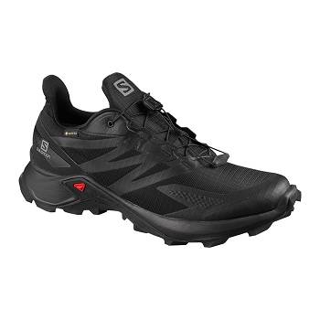 Salomon SUPERCROSS BLAST GTX - Cierne Zimne Topanky Panske, S0058SK